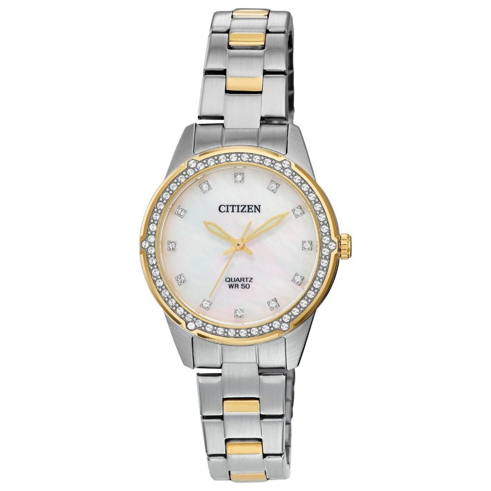 Citizen Diamond Bracelet 30mm Two Tone Watch